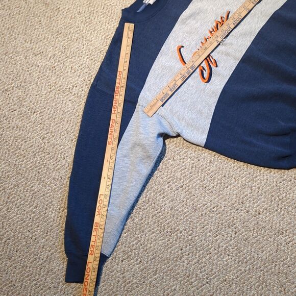 Vintage Syracuse Orangemen Sweatshirt XL Embroidered Crewneck NCAA - Picture 3 of 10